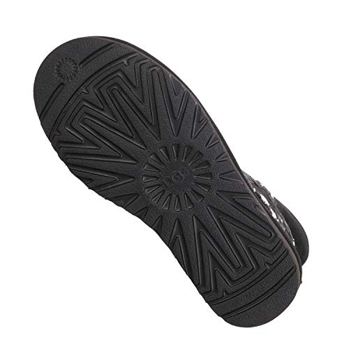 UGG Classic Mini Star, Stivale Donna, Black, 36 EU...