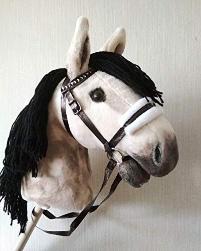 Dapple Hobby horse Stick horse for children Toy horse on stick