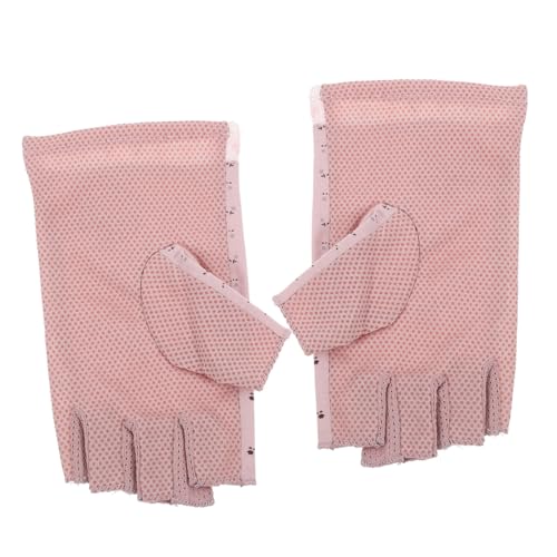 BESPORTBLE Summer Driving Gloves Women's Uv Blocking Half-Finger Manicure Gloves Comfortable Outdoor Activities