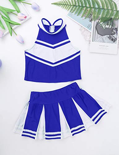 image for ranrann Kids School Girls Cheer Leader Costume Cheerleading Uniform Zi