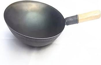 Amazon | 中華鍋 調理用中華鍋 家庭用 大型鉄鍋 昔ながらの