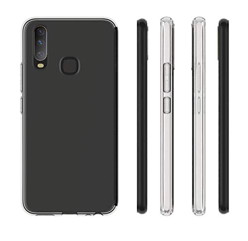 Image of Case Creation Brand - Mobile Cover for Vivo Y19 (Soft & Flexible Back Case), Transparent