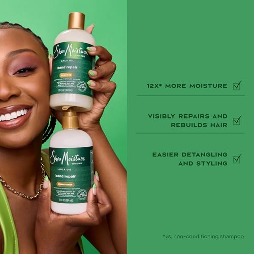 Shea Moisture Bond Repair Conditioner with Amla Oil 13oz - image 6