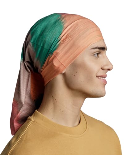 Image of BUFF CoolNet UV Neck Gaiter, UPF 50 Sun Protection, Breathable, Versatile, Quick Dry Face Mask, Multi-Colored, Adult Size