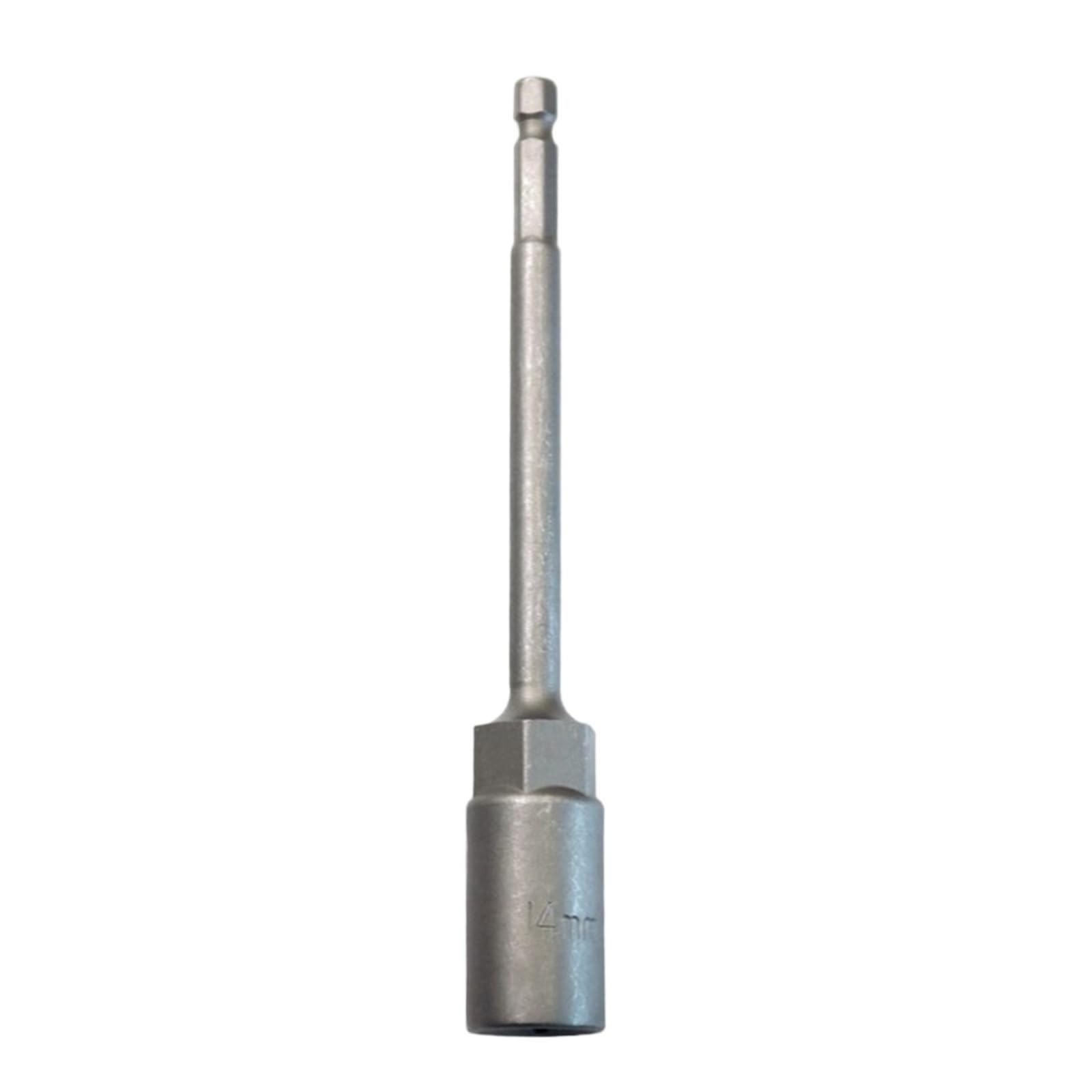 150mm CR-V Hex Nut Driver Adapter For Electric Drill Carpentry Tool(14mm)