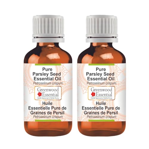 Huile essentielle de graines de persil naturelle Greenwood Essential 2x100ml