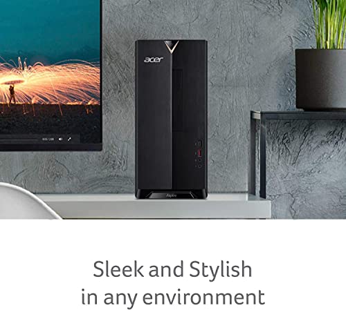 Acer 2022 Aspire Mini Tower Desktop 10Th Intel I5-10400 6-Core Cpu- Uhd Graphics - 16Gb Ddr4-512Gb Nvme Ssd + 1Tb Hdd - Dvd Writer - Wifi 6 Rj45 Hdmi Windows 11 Pro W/ 32Gb Usb Drive #TOP6