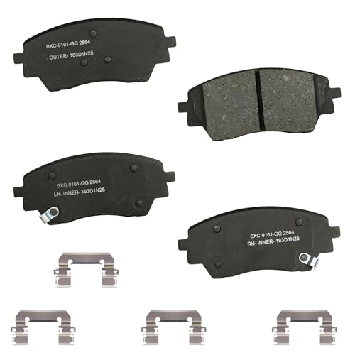 Image of Bendix Premium SBC2564 Ceramic Front Brake Pads fits Hyundai Kona 2025-2024