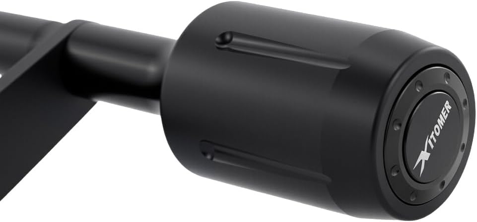 Xitomer Frame Sliders Fit for Kawasaki Z125 Pro 2016-2017-2018-2019-2020-2021-2022-2023 Crash Protectors-Aluminum Base with POM Sliders