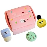 GOSUNY TOYS Snuffle Mat for Small Dogs, Cute Girl Dog Toys, Sister's Pouch Pink Dog Toys