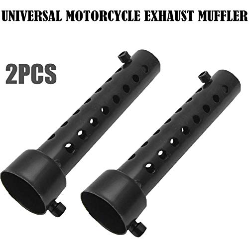 Protezione Antiscottatura Per Moto - Copri Scarico In Gomma Termica Con Cinghie | Nero