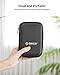 ORICO Hard Drive Case 2.5 inch External Drive Storage Carrying Bag Waterproof Shockproof with Inner Size 5.5x3.5x1.0inch for Organizing HDD and Electronic Accessories, Black(PHD-25)