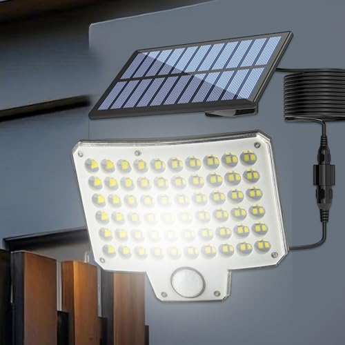 Luces solares montadas en pared para entrada de vehículos 2