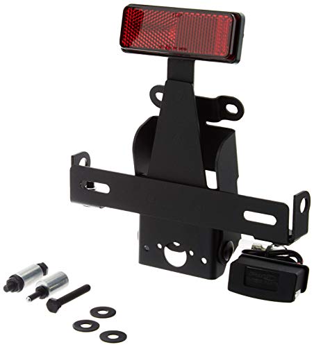 Puig 6548N support de plaque d'immatriculation haut de gamme en acier et polyamide