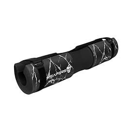 Gymreapers Barbell Squat Pad - Protective Bridge Pad For Hip Thrust, Squats, Lunges - Hip Support, Neck Protection For Bar (Marble)