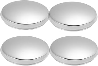 4pcs 38Mm Pop Up Click Clack Plug Replacement for Most Bathroom Sink Stopper, M8 Thread Sink Basin Push Button Cap, Brass Wash Basin Drain Cover