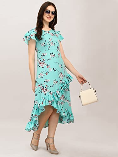 Image of QIQI Women's Crepe A-Line Maxi Casual Dress