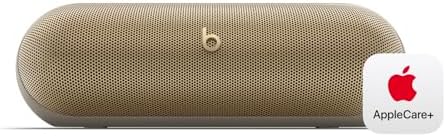 Beats Pill - Wireless Bluetooth Speaker with AppleCare+ (2 Years) - Champagne Gold