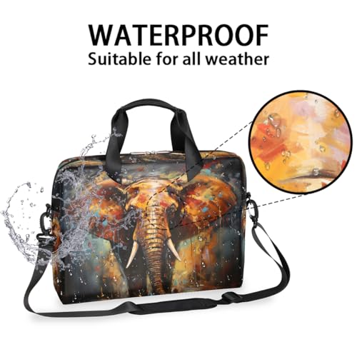 Maletín para laptop unisex 15.7 x 3 x 11.8 pulgadas miniatura 3
