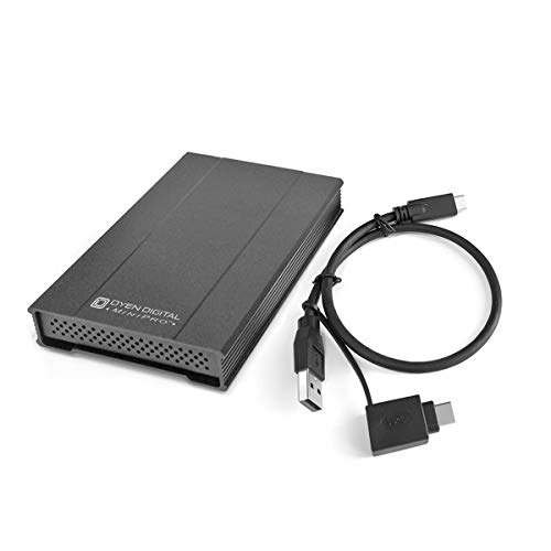 Oyen Digital Minipro 2.5" Sata To Usb-C External Hard Drive/Ssd Enclosure (U31M-C25-G) #TOP2