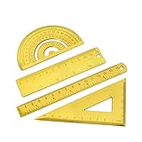 Règle géométrique - des échelles précises aident à vos mesures.