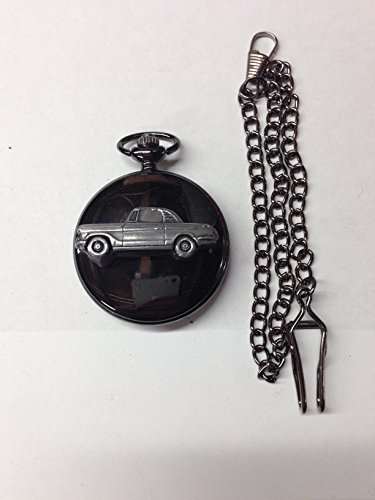 Montre de poche gousset Triumph Herald Coupé en étain poli de Sheffield
