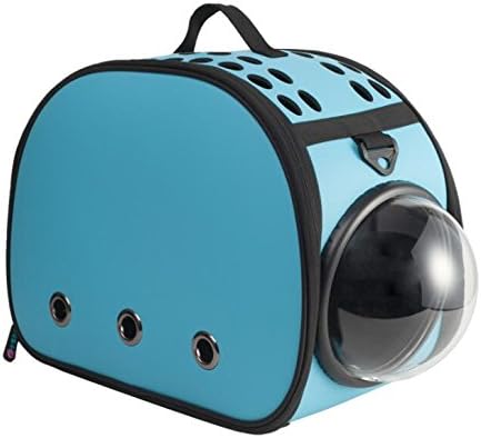 Petparty® Fashion Cat & Dog Carrier Handbag Cat Dog Purse Tote Bag Pet Cat Dog Hiking Backpack (Space X Blue)