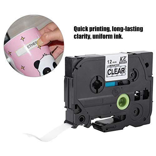 Fita, fita adesiva, 6 cores para Brother P-Touch 12 mm(Tze-131)