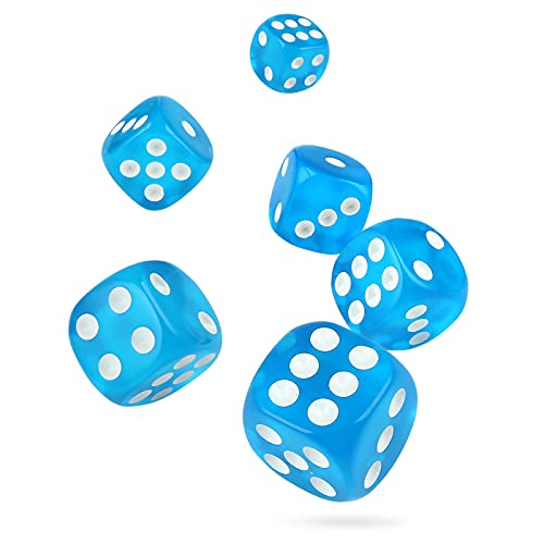 Würfelbecher aus Leder im Set mit 10 Würfeln für verschiedene Spiele