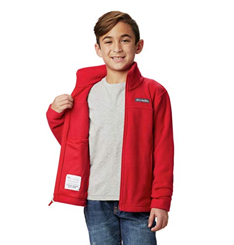 Columbia Youth Boys Steens Mt II Fleece, Mountain Red, Small - image 8