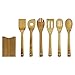 Oceanstar Bamboo Cooking Utensil Set, 7-Piece