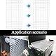 Aquarium Trennwand, Kunststoff Gitter Teiler Tablett, Fisch Tank Isolation Divider, Aquarium Fish Tank Divider, Aquarium Isolation, Trennwand für Aquarien, Aquarium Gitter aus Kunststoff, 4 Stück