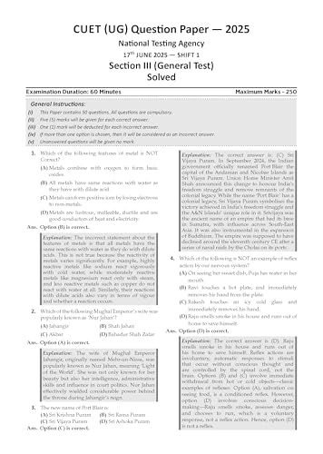 Image of Oswaal NTA CUET (UG) Chapter-wise Question Bank General Aptitude Test For 2026 Exam (as per latest 27 Dec., notification) | PYQs & 950+ NCERT aligned MCQs |With Oswaal AI