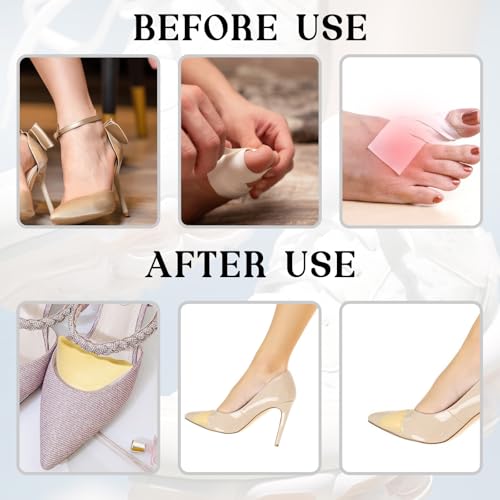 4 pares de plantillas ajustables para zapatos grandes miniatura 5