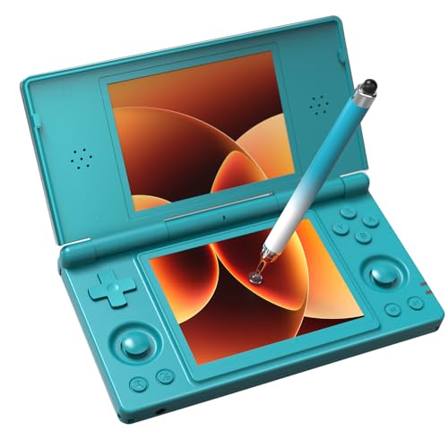 Anbernic RG DS Whatsko 折畳り式ハンドヘルドゲームコンソールRK3568 Android 14システム 二人対戦対応 ホールジョイスティック 上下デュアル画面4インチOCAフルタッチスクリーン4000mAh 3＋32GB ターコイズブルー