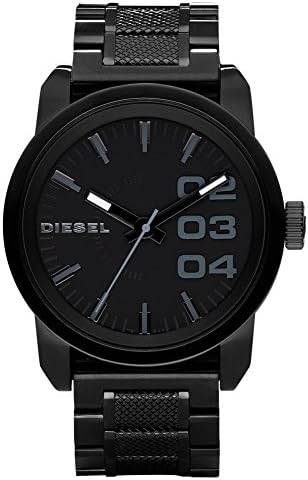 Diesel Relógio masculino DZ1371 Not So Basic preto | Amazon.com.br
