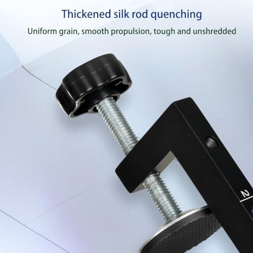 Objuni 1Pcs Desk C Clamp Extra wide range of 0-5.6 Inch, Stainless Steel Table Clamp Mount Holder with Fine-Tuning Bolt, Wide Throat Saw clamp for Woodworking, Office, Craft by Objuni - Image 6