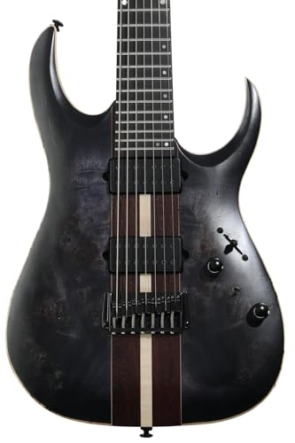 Ibanez Premium RGA217P1PB 7-string Electric Guitar - Deep Twilight Burst