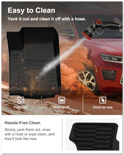 Image of Kiwi Master Floor Mats for 2021-2026 Jeep Grand Cherokee L