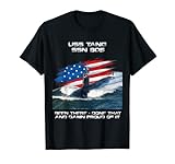 USS Tang SSN-805 American Flag Submarine