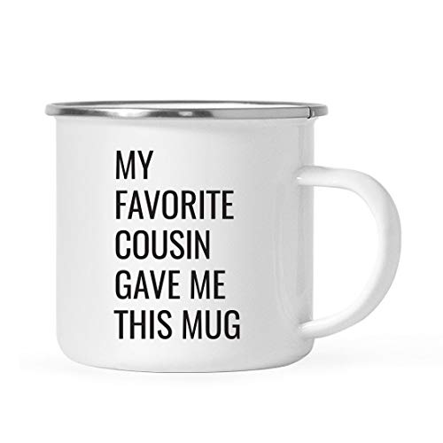 Best Deal Cheap 🛒 Andaz Press 11oz. Stainless Steel Funny Campfire Coffee Mug Gag Gift, My Favorite Cousin Gave Me This Mug, 1-Pack, Birthday Christmas Sarcastic Humor Metal Camping Cup Gift Ideas New Deal Andaz Press 11oz. Stainless Steel Funny Campfire Coffee Mug Gag Gift, My Favorite Cousin Gave Me This Mug, 1-Pack, Birthday Christmas Sarcastic Humor Metal Camping Cup Gift Ideas