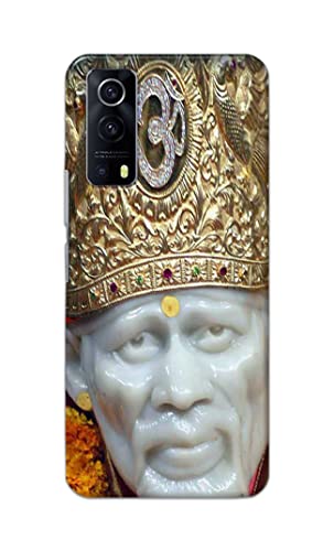 Image of PRINTFIDAA Sai Baba Lord Shiridi Great God Hinduism Hindu Religious Printed Designer Hard Case for Vivo Y53S Back Cover -(e) RPM1005