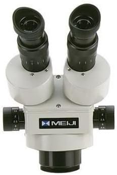 MEIJI EMZ-5 Stereo Zoom Microscope Head with MA517 0.5x Objective Lens