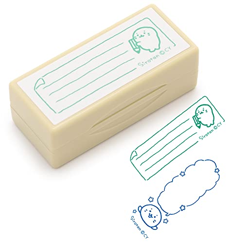 しろたん 両面付箋スタンプ 《罫線柄》マザーガーデン 998-50426