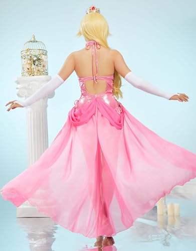 haikyuu Women Princess Cosplay Swimsuit with Sarong Anime One Piece Bathing Suit Lace Up Halter Style Swimwear4