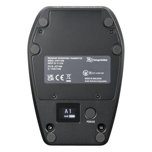 Transmisor de micrófono de borde Audio-Technica ATW-T1406 System 20 Pro miniatura 5