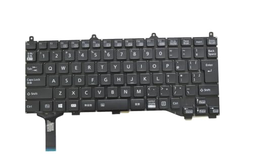 E-ZeeGaa �x�m�� LIFEBOOK U7310 U7311 U7312 U8310�p �����L�[�{�[�h �o�b�N���C�g�t�� (��)