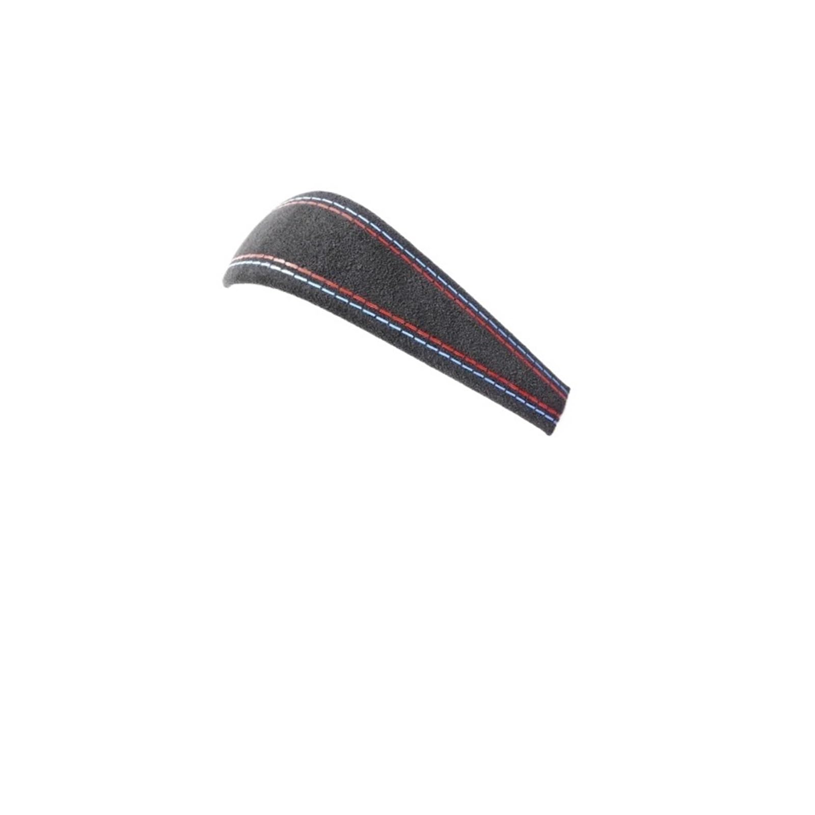VNHLOTVJL Car Wrap Gear Shift Knob Cover Trim Interior Accessories Compatible for BMW E60 E90 E87 E92 E91 E61 Z4 E93 X1 X3 X5 X(Red Blue A)