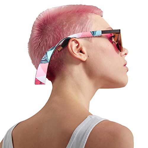 Image of Flutesan Sunglasses Strap Floating Neoprene Eyewear Retainer Anti Slip Adjustable Sports Eyeglasses Strap for Outdoors Sports