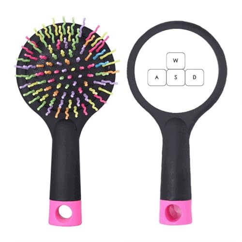 Brosse à cheveux démêlante pour stopper les nœuds douloureux grâce au coussin d'air ASWD